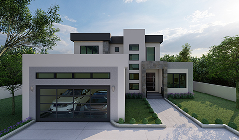 831 sample rendering 486